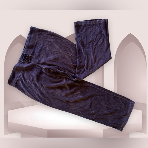 Merona sweatpants drawstring pants. blown Drawnstring elastic waist vervet L - Picture 4 of 16